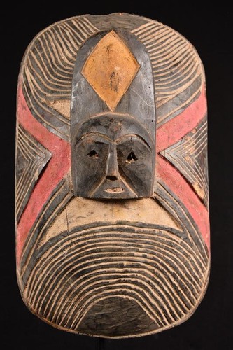 Primitive igbo shield - primitive, mask