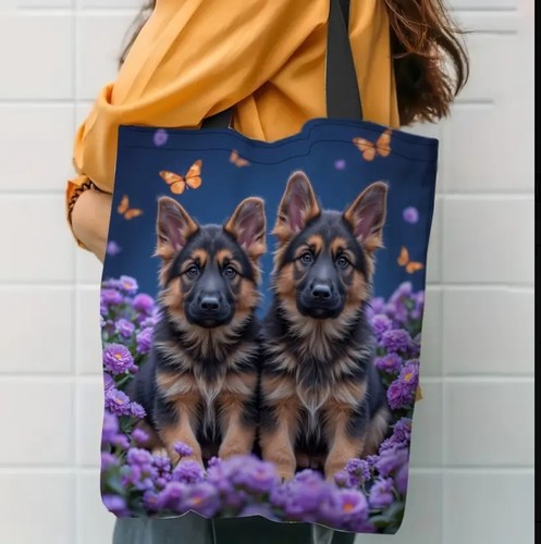 Beautiful german shepherd bag - german,