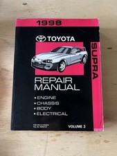 1998 Toyota Supra Factory