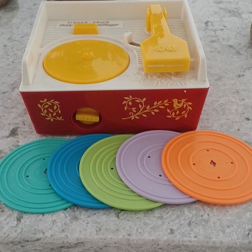 Fisher price record - record, player