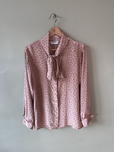 Hyphen vintage satin blouse - satin,