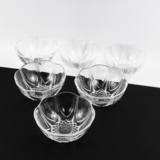 6 x Vintage La Belle Vie Clear