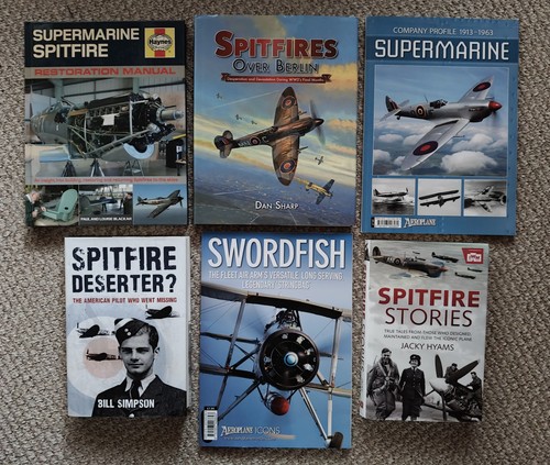 Spitfire ww2 aeroplane book - spitfire,
