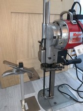 straight knife fabric cutter  + clips X14, 10”Teflon Blade+sharpening Belts +oil