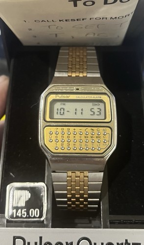 Pulsar vintage calculator - pulsar,