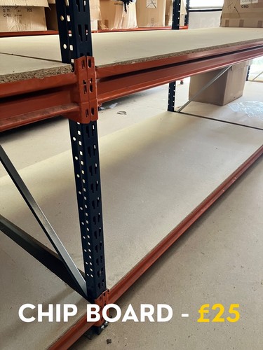 Mecalux racking chip board - racking,