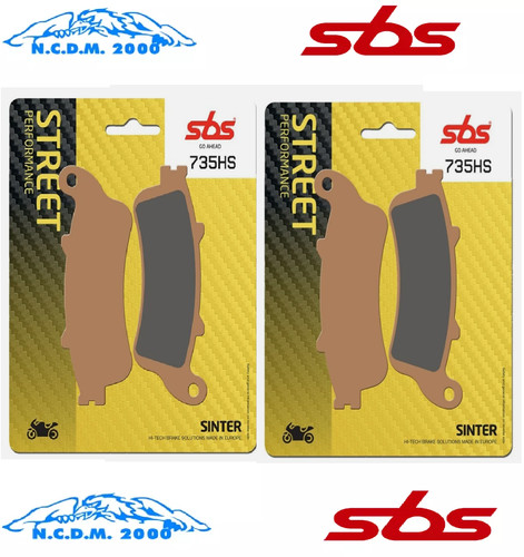 Sbs 735hs kit front - sbs, brake