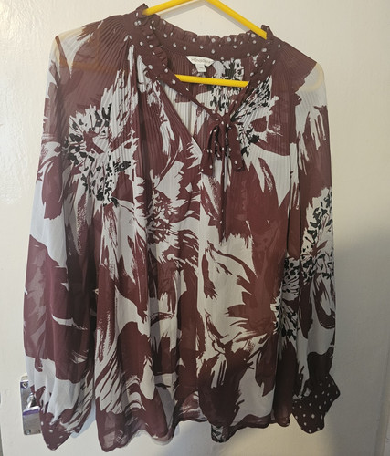 Monsoon women burgundy - m, &