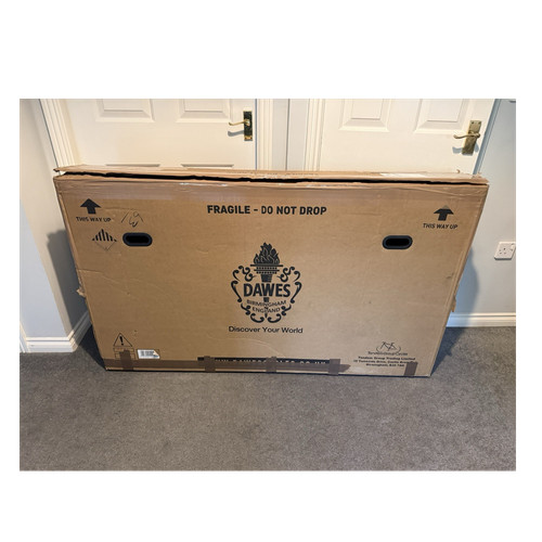 Cardboard bike box shipping - bike,