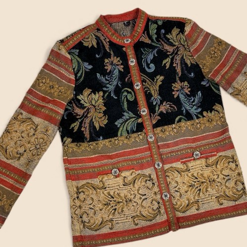 Vintage tapestry knit - tapestry, jacket