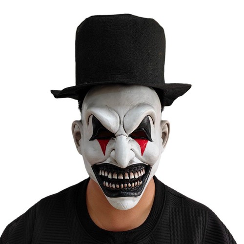 Halloween clown mask costume - halloween,