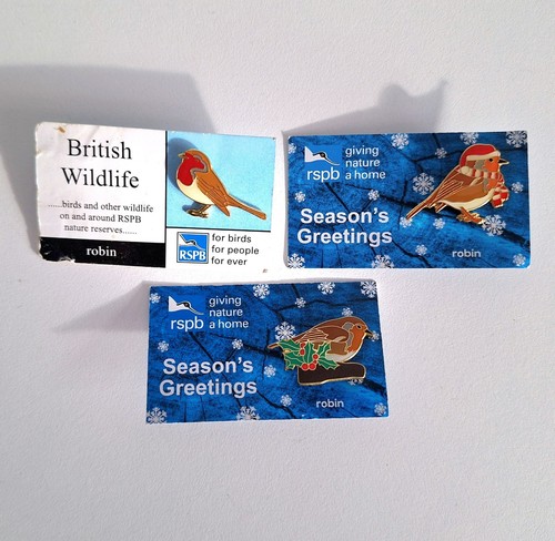 Rspb enamel pin badges - enamel,