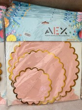 Lot of 7 x 3 Pink Tier Cake