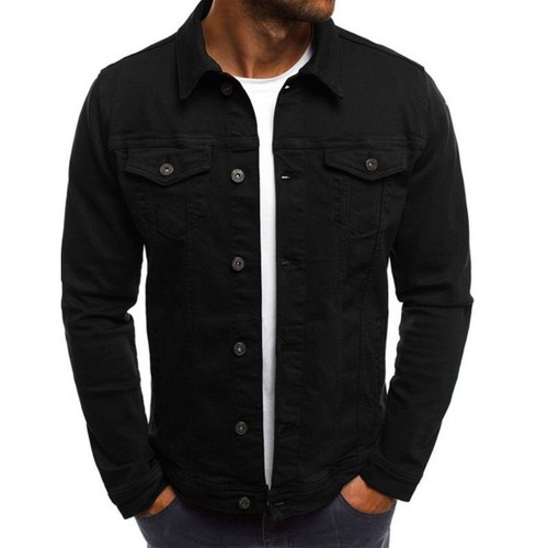 Men denim jacket fashion - denim,