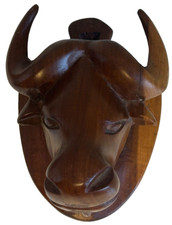 Treen Hardwood Bulls Head