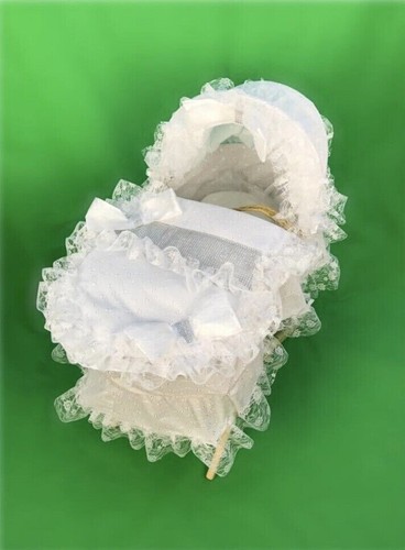 White frilly bling - white,