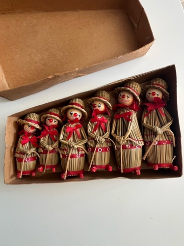 Vintage corn doll clowns - doll, x6