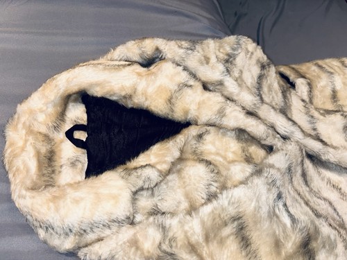 Long faux fur - long, neutral