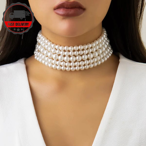 Vintage imitation pearl - imitation,