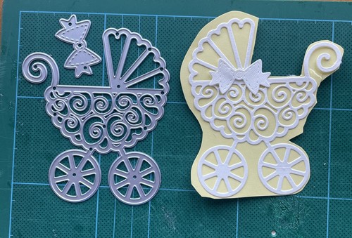Large intricate pram die - large,