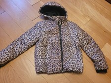 Girl's Leopard Print Puffer