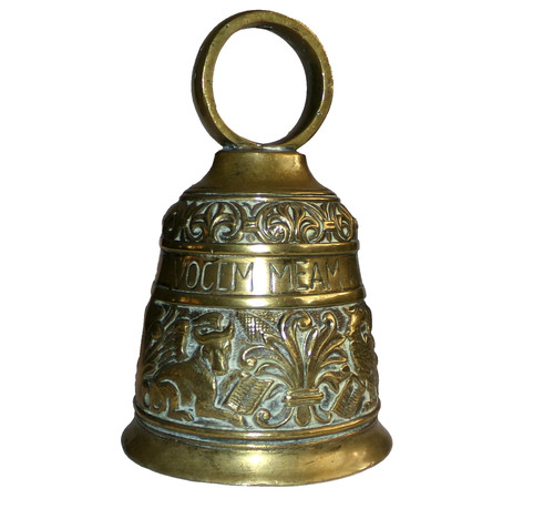 Vintage brass bell ypres - brass,