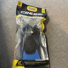 CRESSI Light Short Blade Snorkelling Swimming Fins Adult EU 39/40 UK 5.5/6