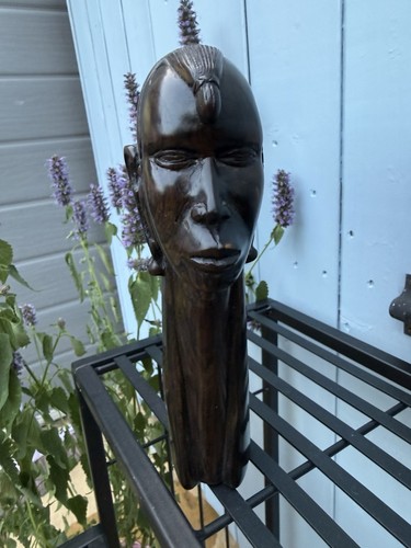 Vintage african hand carved - african,