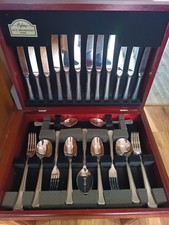 GUY DEGRENNE COQUILE France Stainless Steel 44 Piece Cutlery set