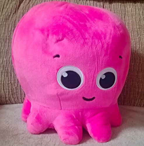 New octopus energy - pink, plush