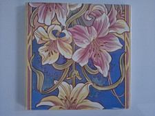 Tile reproduction fireplace - 1,