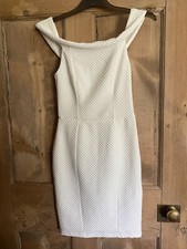 Ladies Lipsy Michelle Keegan , Bardot style Dress Size 6 Party, Holidays