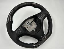 BMW M3 E82 E88 E90 E92 E93 M Steering Wheel CARBON FLAT BOTTOM
