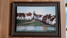 Kevin Platt "Finchingfield" Painting Print in Frame