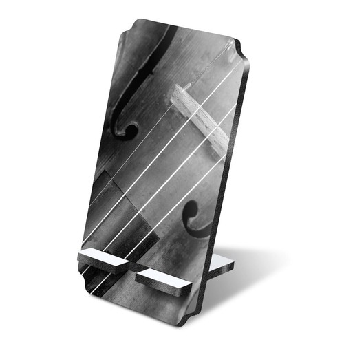 5mm mdf phone stand - 5mm, bw