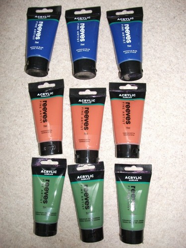 Reeves fine artist acrylic - fine,