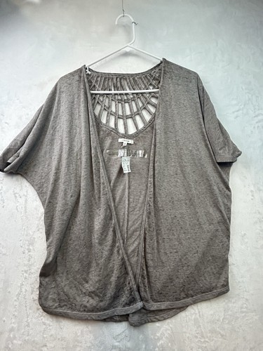 Maurices open front cardigan - open,