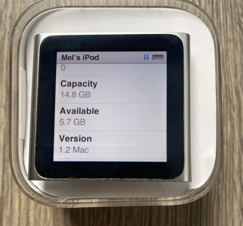 Apple ipod nano 6th - apple,