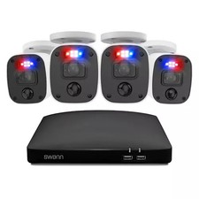 Swann Home Wired 2K DVR Security System - 4 Camera Kit