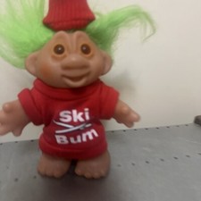 Vintage DAM Troll Doll 5" 1986