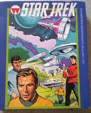 STAR TREK 224 PIECE JIGSAW PUZZLE 47X33 cms by WHITMAN-1979 - KIRK, MCCOY, SCOTT