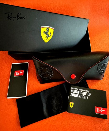 Ray ban glasses leather - glasses,