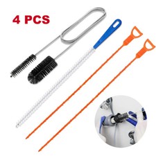4 Pcs Drain Snake Unblocker