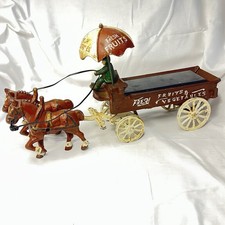 Vintage Cast Iron Horse Drawn