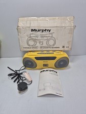 Murphy Stereo Radio Cassette Recorder Player / Boombox CRS 103