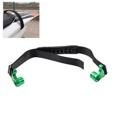 Green pillion seat pillion seat strap rescue belt for Honda Suzuki dirt bikes