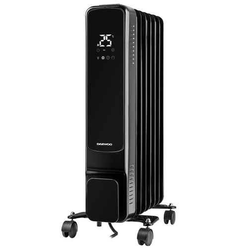Daewoo 1500w fin oil filled - oil,