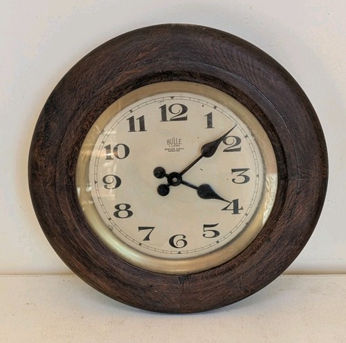 Old french wooden wall - wooden, clock
