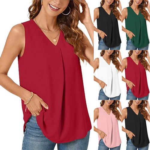 Summer tops tee ladies neck - tops, v