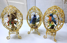 3-VTG Franklin Mint Birds in
